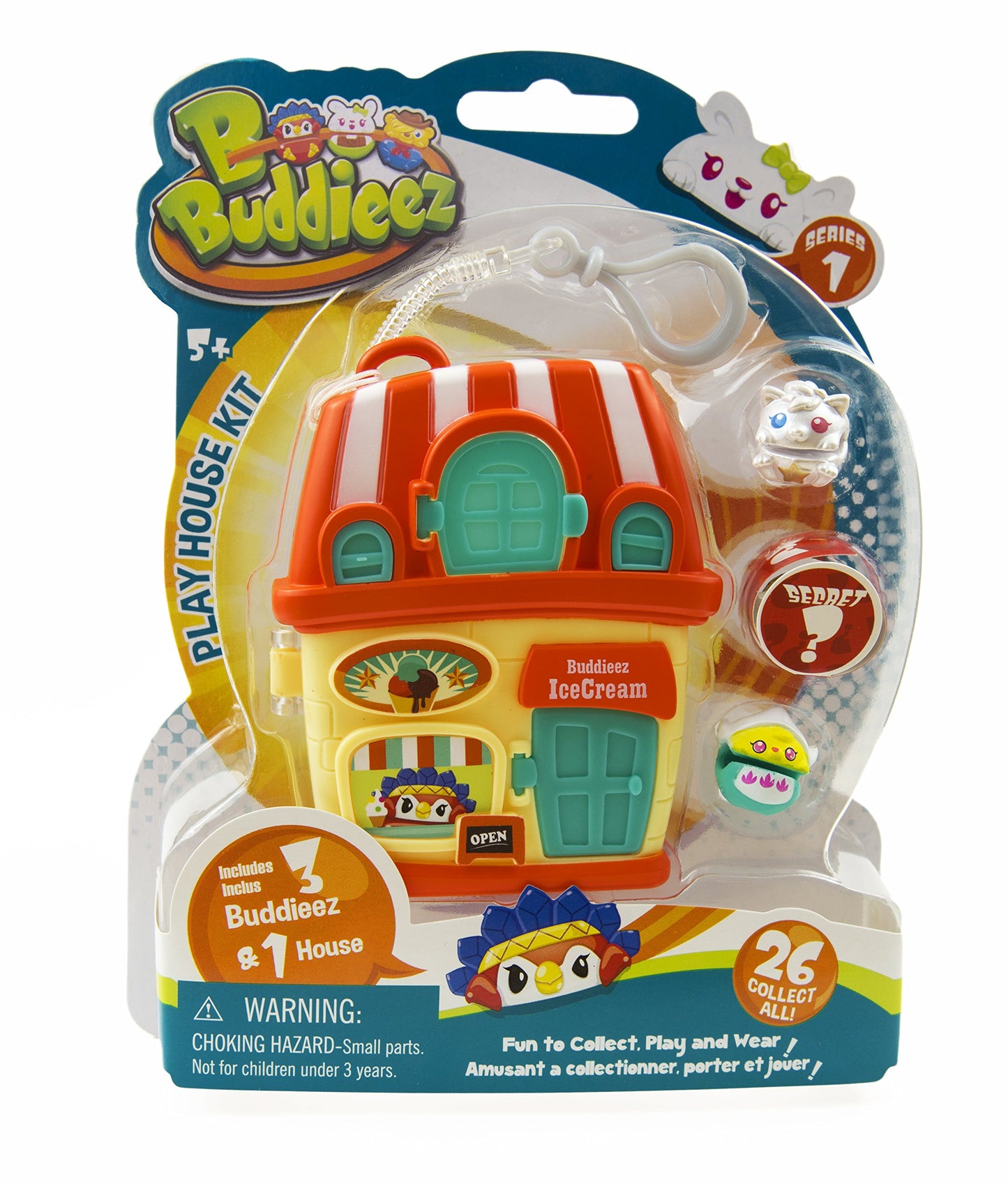 Bbuddieez Storage House (Colors May Vary)