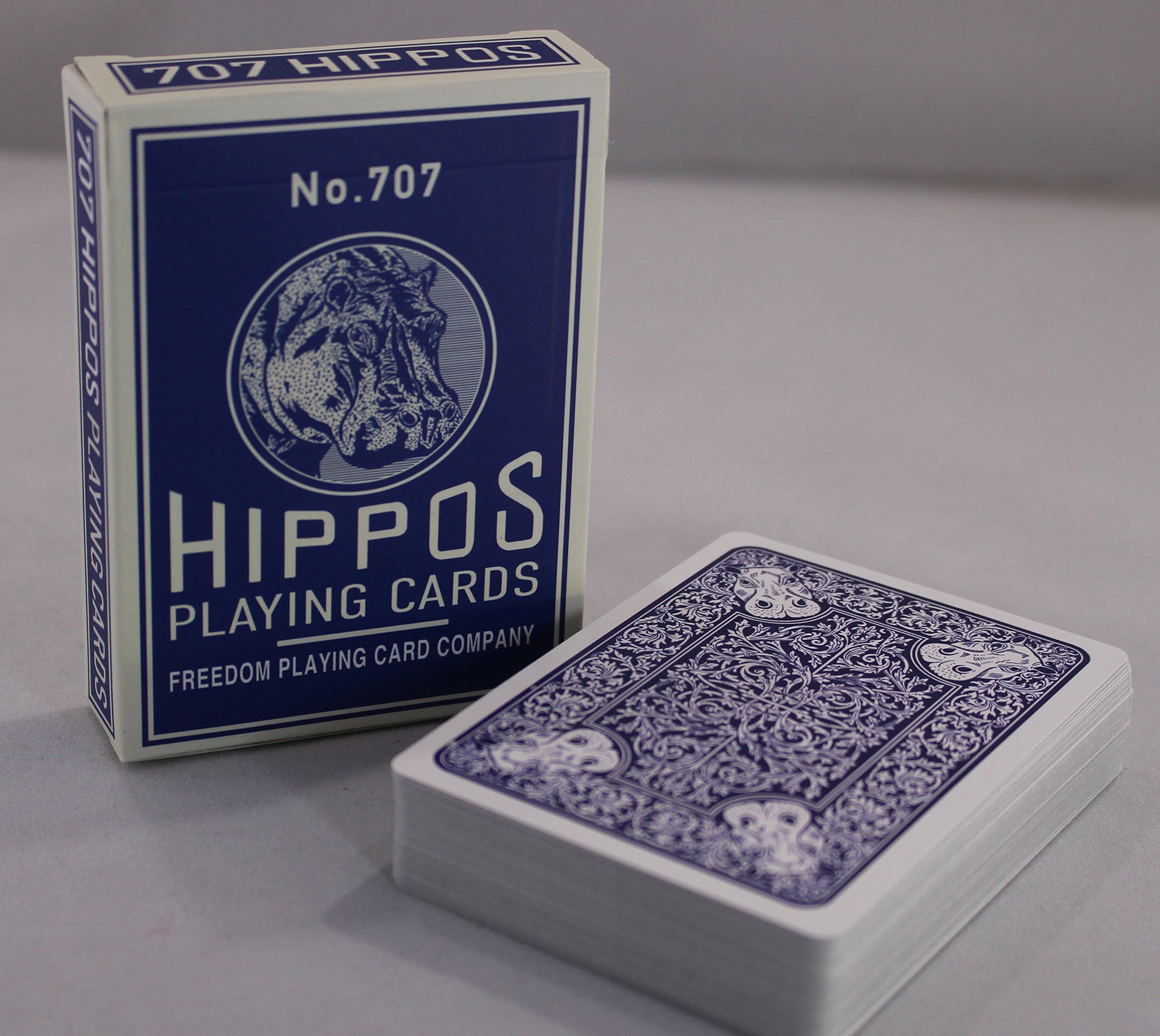 Andrew Dougherty Hippos No.707 Playing Cards