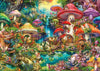 Buffalo Games - Merry Mushroom Village Picnic - 500 Piece Jigsaw Puzzle
