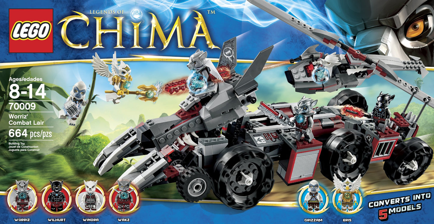 LEGO Chima 70009 Worriz Combat Lair