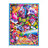 Killer Klowns from Outer Space Illustrated Kollage 1000-Piece Jigsaw Puzzle | Fun Brain Teaser, Toys & Games | 28 x 20 Inches