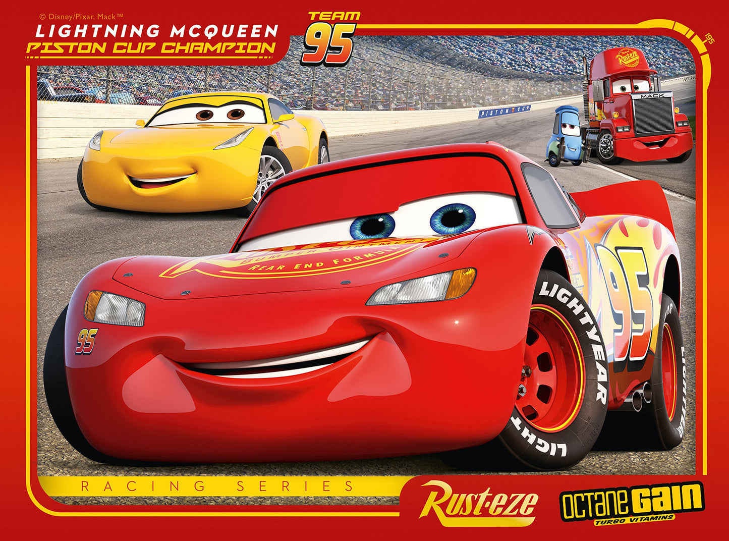 Ravensburger Disney Pixar Cars 4 in Box (12, 16, 20, 24 Pieces) Jigsaw Puzzles for Kids Age 3 Years Up