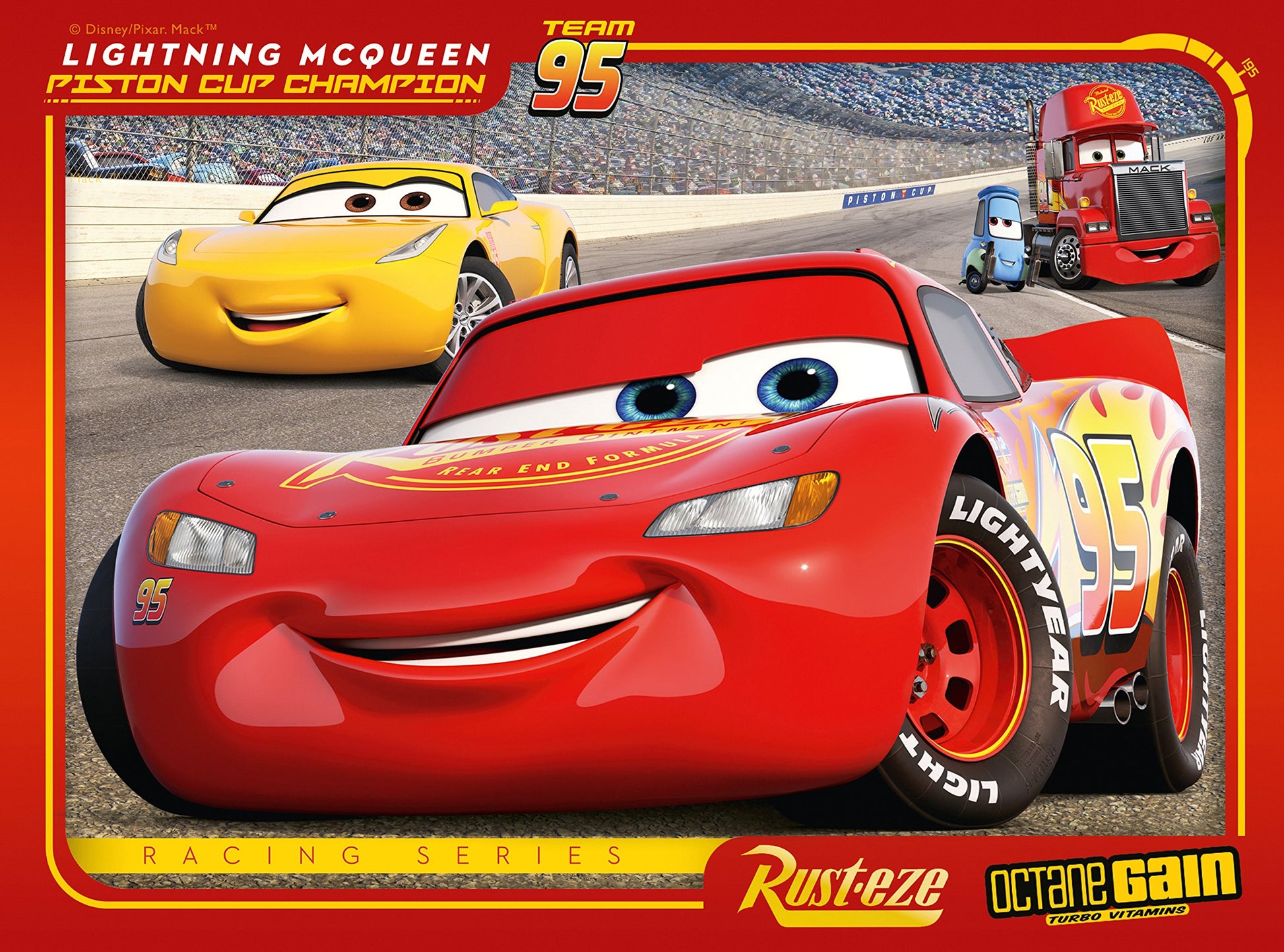 Ravensburger Disney Pixar Cars 4 in Box (12, 16, 20, 24 Pieces) Jigsaw Puzzles for Kids Age 3 Years Up