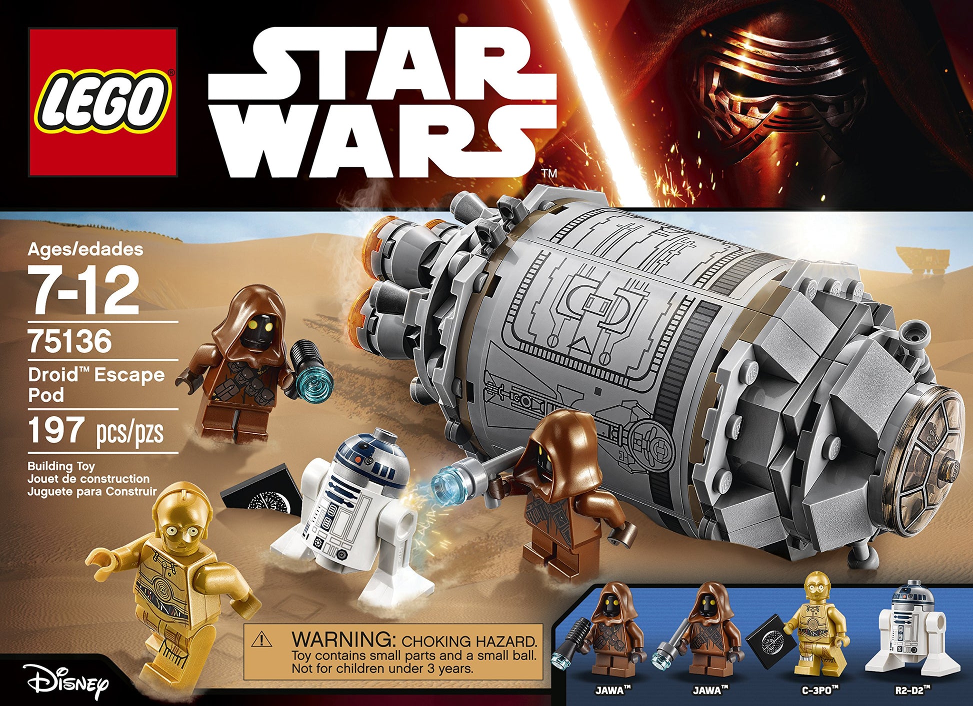LEGO Star Wars Droid Escape Pod 75136