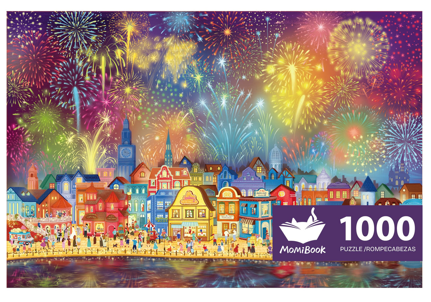 MOMIBOOK 1000 Piece Puzzle for Adults Jigsaw Puzzles, Painting Image, Hard