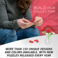 BePuzzled | Roses in Vase Original 3D Crystal Puzzle, Ages 12 and Up, Red