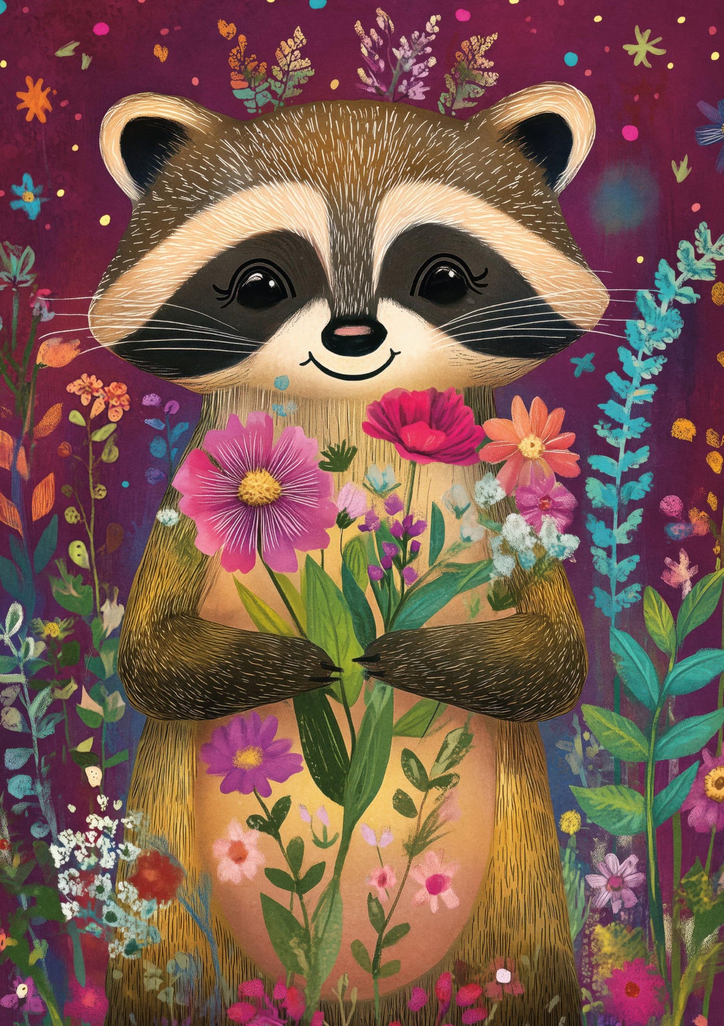 Ceaco - Raccoon Cutie - 500 Piece Jigsaw Puzzle for Adults