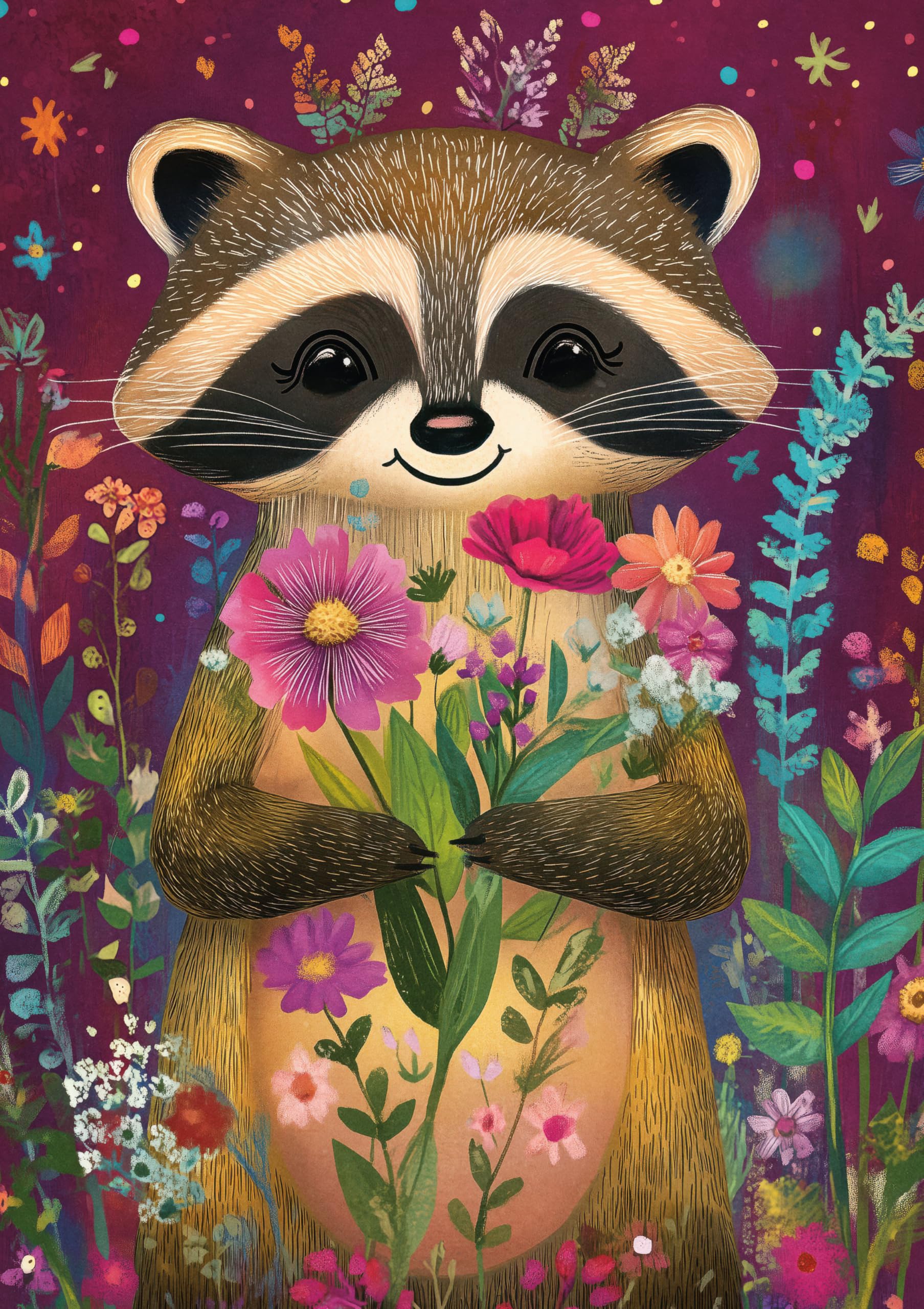 Ceaco - Raccoon Cutie - 500 Piece Jigsaw Puzzle for Adults