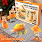 SHYMAGICRZ 74PCS Engineering Series Magnetic Tiles, Magnetic Construction Blocks - Build Excavator, Crane & Dump Truck, STEM Toys Gift Box for Ages