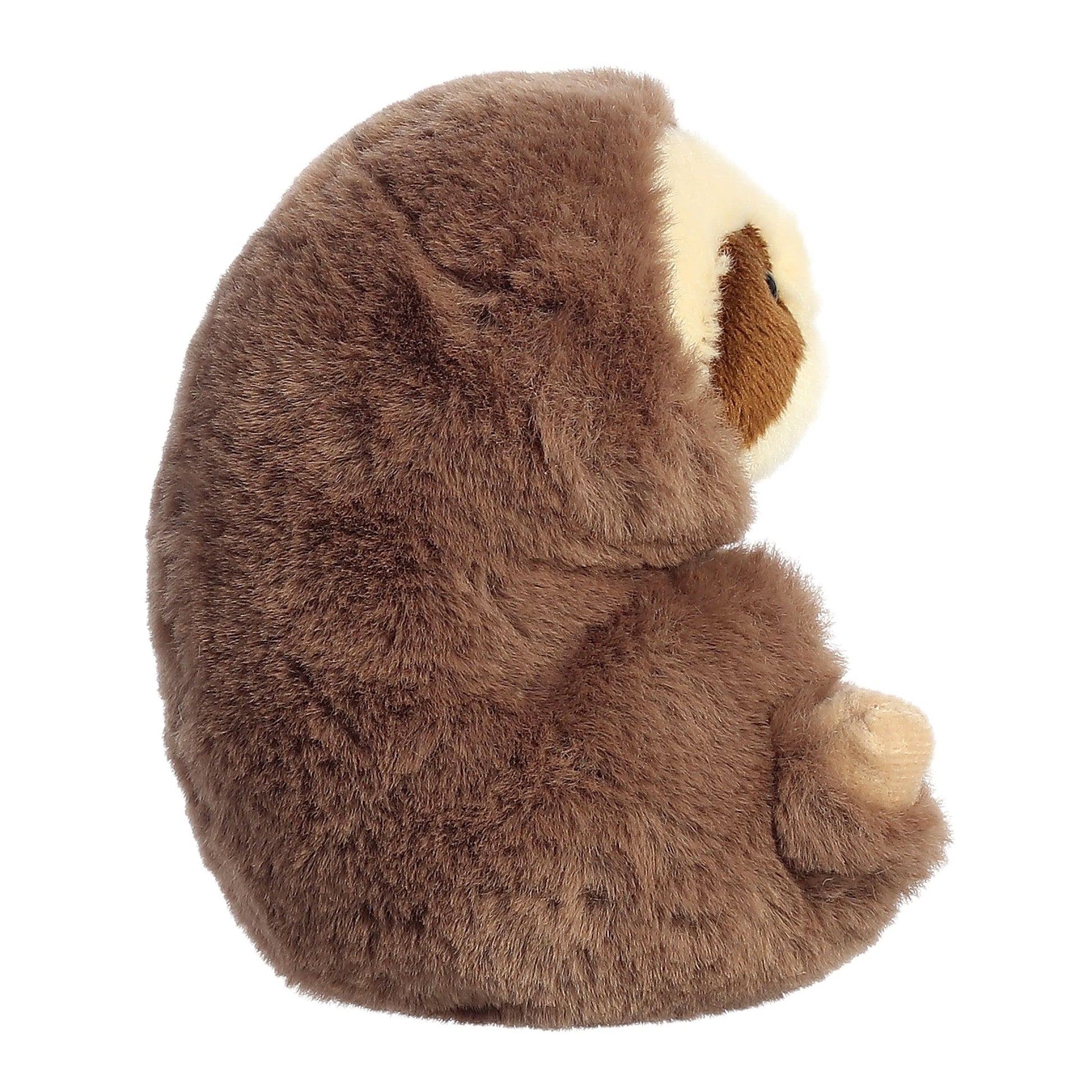 Aurora® Playful Rolly Pet™ Seth Sloth™ Stuffed Animal - Compact Size for On-the-Go Fun - for Adults, Kids, Birthdays, and Anniversaries - Brown 5