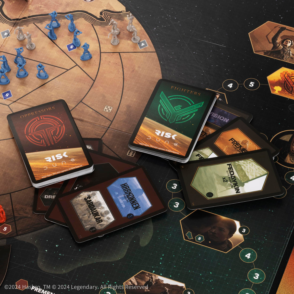 Risk: Dune Strategy Board Game, for Dune Fans, War Game Based on the Dune Movie Franchise, Official Dune Merchandise & Collectible, Ages 10 & Up, 2 or