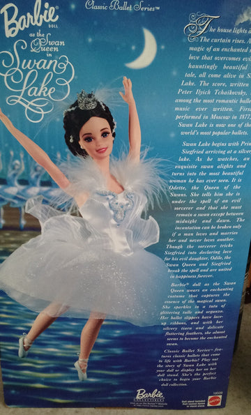 1998 Retired Barbie As the Swan Queen in Swan Lake From the Classic Ballet Series