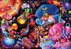 Cosmic Crunch Breakfast Cereal Monster Puzzle By Joe Simko | 1000 Piece Jigsaw Puzzle Toy | Interactive Brain Teaser for Family Game Night | 29 x 20
