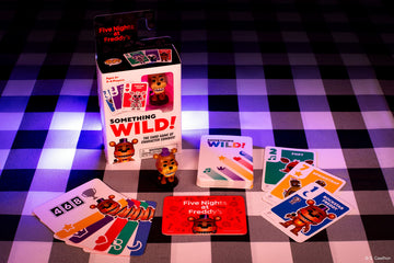 Funko Something Wild! Five Nights at Freddy's with Freddy Pocket Pop! Card Game for 2-4 Players Ages 6 and Up