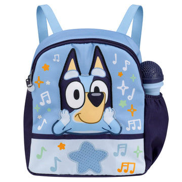 Bluey Voice Changer for Kids, Bluetooth Karaoke Boombox with Built-in Music, Designed for Fans of Bluey Toys