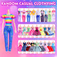 110PCS Doll Clothes and Accessories for 11.5 inch Dolls -Princess Gowns, Fashion Dresses, Slip Dresses, Top, Pants, Jumpsuit, Swimsuits, Shoes