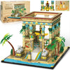 AsmrCap Philaedin Temple Building Set for Adults, Egyptian Architecture Building Blocks, Miniature Nile Temple Scene, Famous Landmark Collection Home