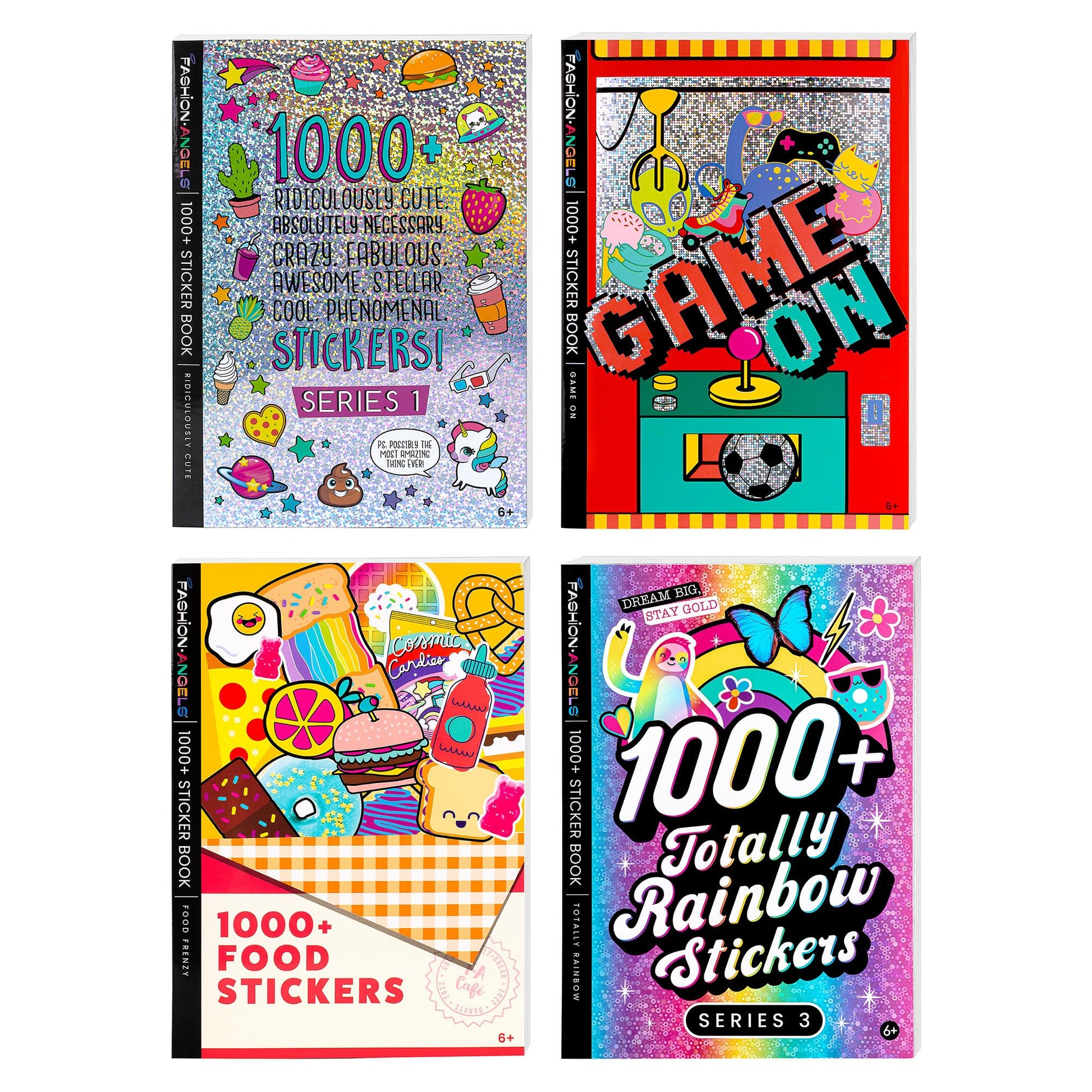 Fashion Angels Set of 4 Sticker Books