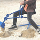 Childrensneeds.com Sand Digger Toy Backhoe for Kids (Ride On) Outdoor Digging Excavator Scooper for Dirt, Snow, Beach, Sandbox | Heavy-Duty Metal