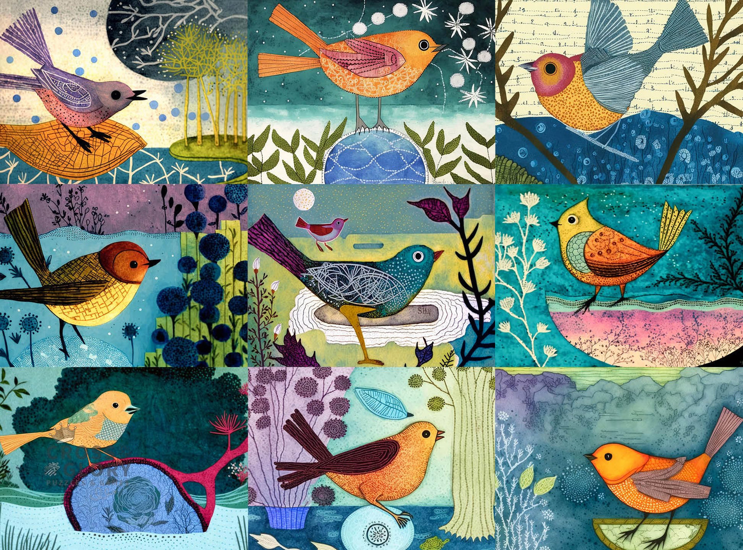 Cross & Glory | Jigsaw Puzzles for Adults | Festival of the Nine Birds