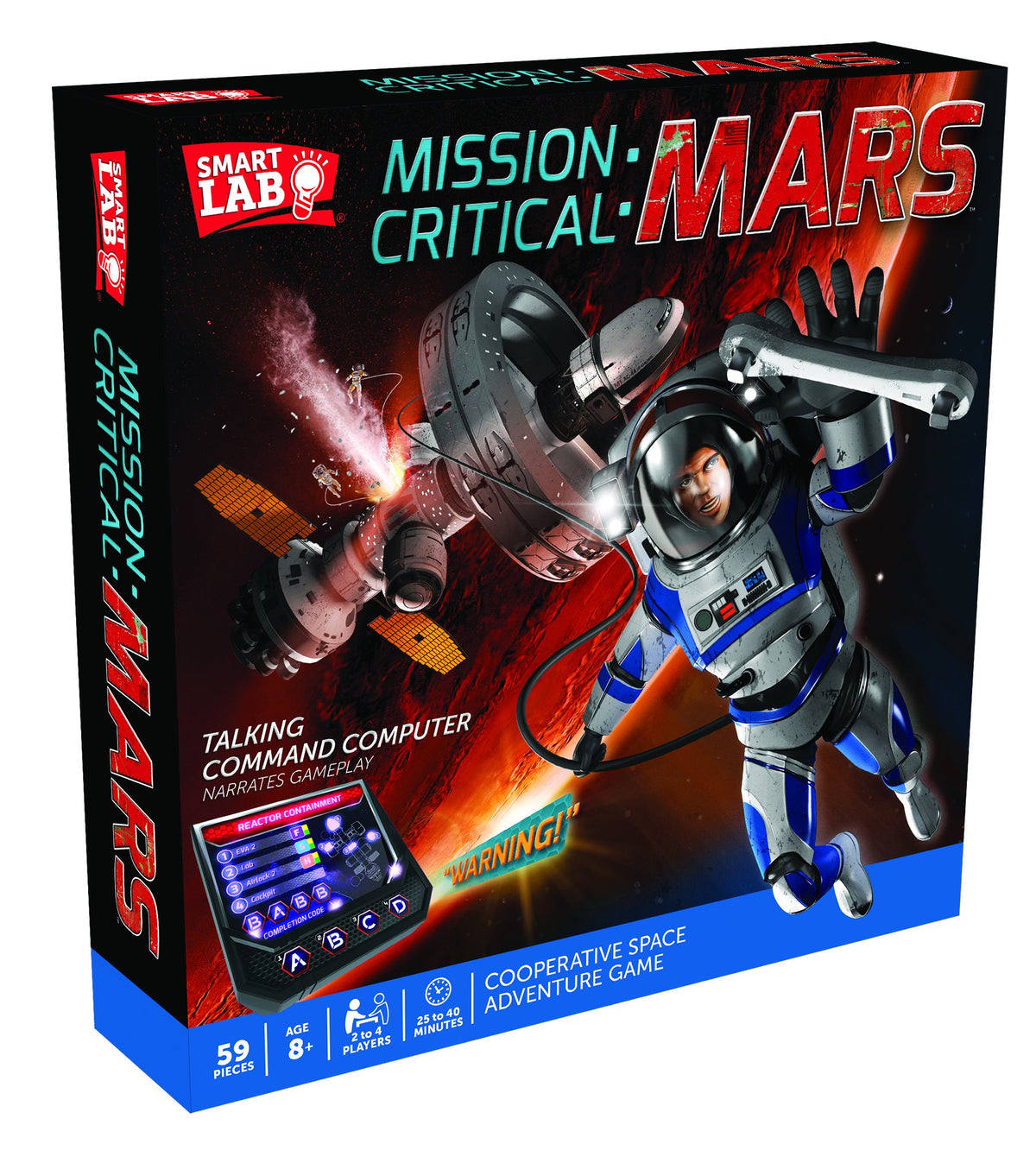 SmartLab Toys Mission Critical: Mars Cooperative Space Adventure Board Game