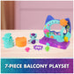 DreamWorks GABBY'S Dollhouse The Movie, Mercat's Aquarium Balcony, with Toy Figure & Dollhouse Accessories, Kids Toys for Girls & Boys Ages 3 and Up