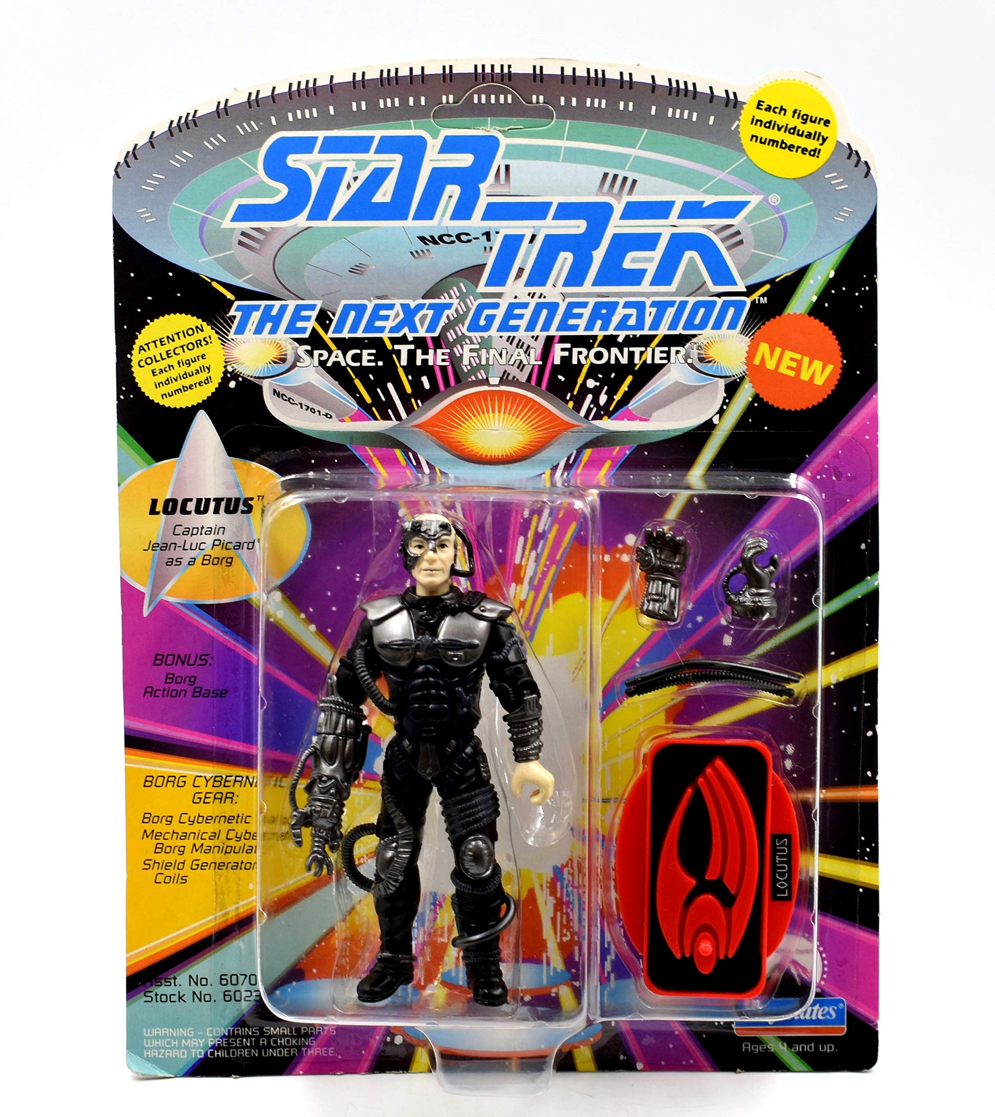 Star Trek: The Next Generation Locutus Action Figure 4.5 Inches