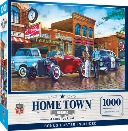 MasterPieces 1000 Piece Jigsaw Puzzle for Adults & Family - A Little Too Loud - Big Pieces - 19.25"x26.75" - Eco-Friendly, Matte Finish, Ages 14+