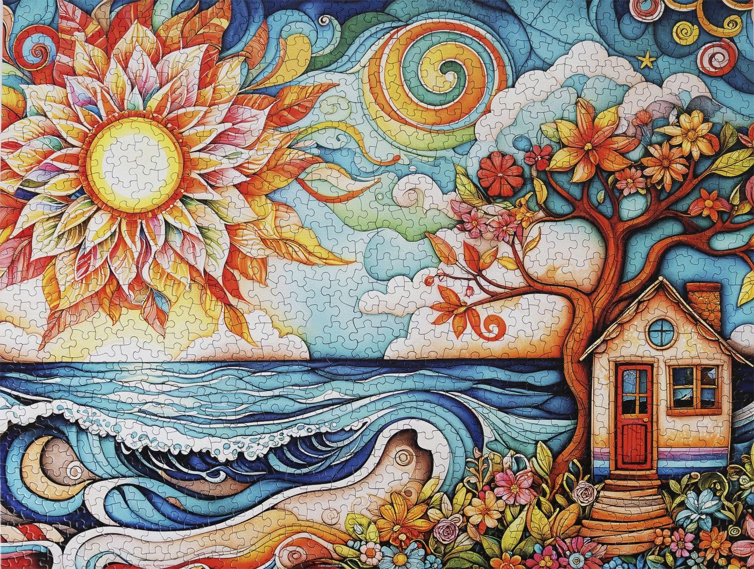 Springbok She Shed by the Sea 1000 Piece Jigsaw Puzzle for Adults