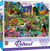 MasterPieces 1000 Piece Jigsaw Puzzle for Adults, Family, Or Youth - Hillside Cottage - 19.25"x26.75"