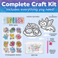 Creativity for Kids Big Gem Diamond Painting Axolotl| Mindful Summer Fun | Great Back to School Activities | Girl Toys and Crafts for Ages 6-8+