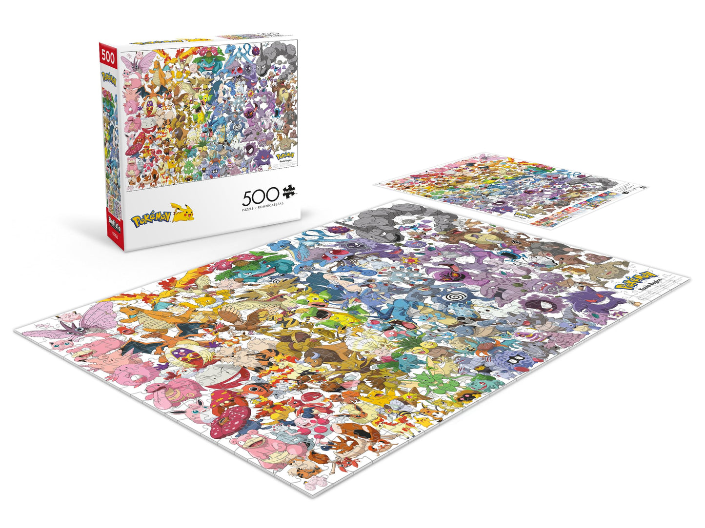 Buffalo Games - Pokémon Kanto 151-500 Piece Jigsaw Puzzle for Adults
