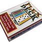 Flex Deck Playing Cards 3 in 1 Travel Game Deck with Card Games Domino Play and Word Games Compact Family Game for Camping Road Trips Classroom