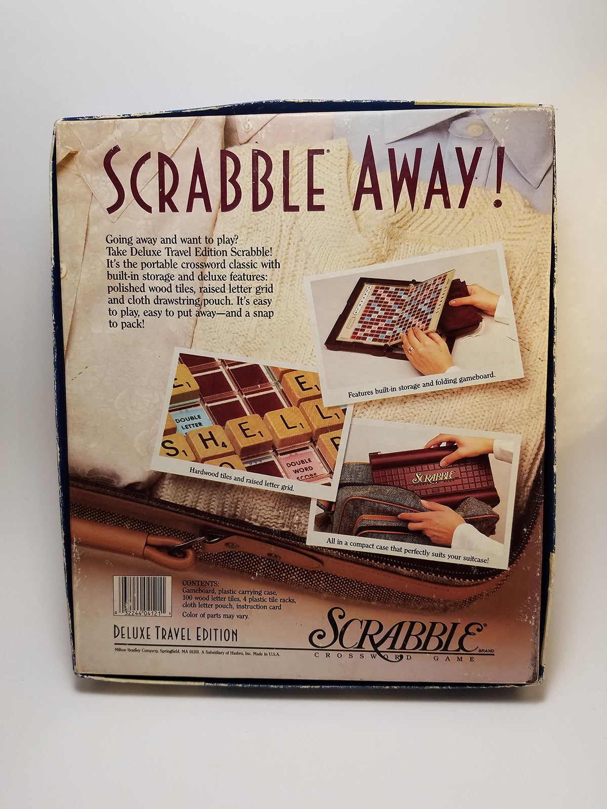 Scrabble Crossword Game, Deluxe Travel Edition