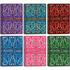 Playing Cards 6 Pack, Decks of Cards, Poker Size Standard Index Deck in 6 Unique Colors, Playing Cards Bulk for Family Game Night, Blackjack