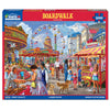 White Mountain 1000 Piece Jigsaw Puzzle Classic Summer Carnival, Boardwalk
