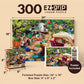 MasterPieces 300 Piece EZ Grip Jigsaw Puzzle - Campsite Trouble - 18"x24"