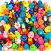 Kangaroo Mini Rubber Ducks Bulk Pack of 100 - Floating Baby Bath Toys for Kids - Classroom Rewards - Pool Party & Birthday Party Favors for Kid