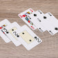 Entertaining with Caspari Double Deck of Bridge Playing Cards, Jumbo Type, Chinese Wallpaper