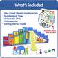 hand2mind Step Squad Mission Headquarters Playset - TV Show Action Figure Playset with 11 Accessories, Counting and Number Toys, for Toddlers and Kids