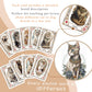 KOPPAL Vintage Cat Dog Portraits Playing Cards