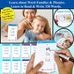 THINK2MASTER Premium 186 Laminated Alphabet, Sight Words & Phonics Flash Cards for Pre K & Kindergarten. (Bonus: 2 Dry Erase Markers, 5 Rings). Learn