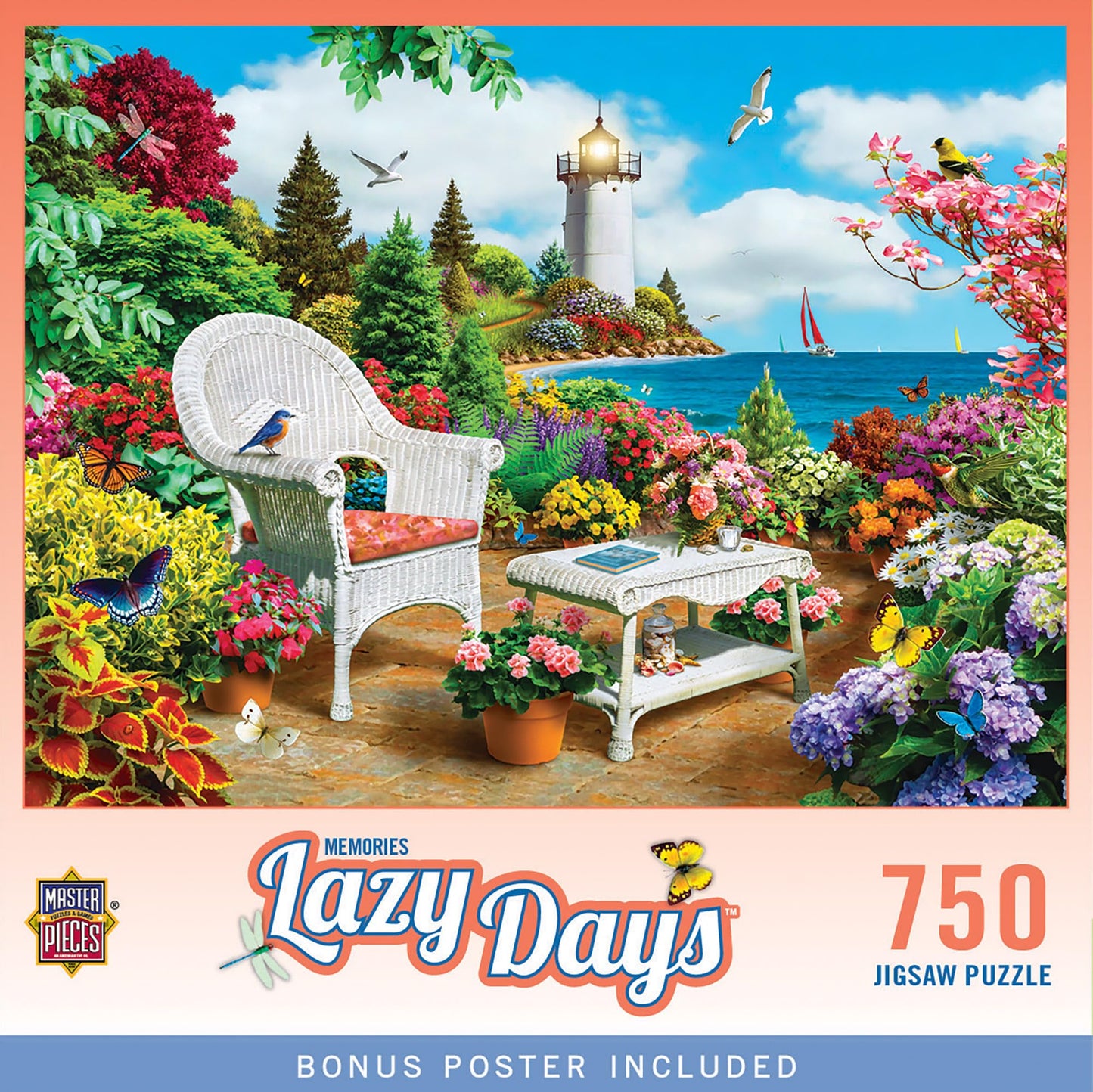 Masterpieces 750 Piece Jigsaw Puzzle for Adults and Family - Memories - 18"x24"