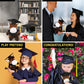 DolliBu Horse Graduation Plush Toy - Soft Huggable Graduation Stuffed Animal Dress Up with Gown and Cap with Tassel Outfit - Graduation Gift