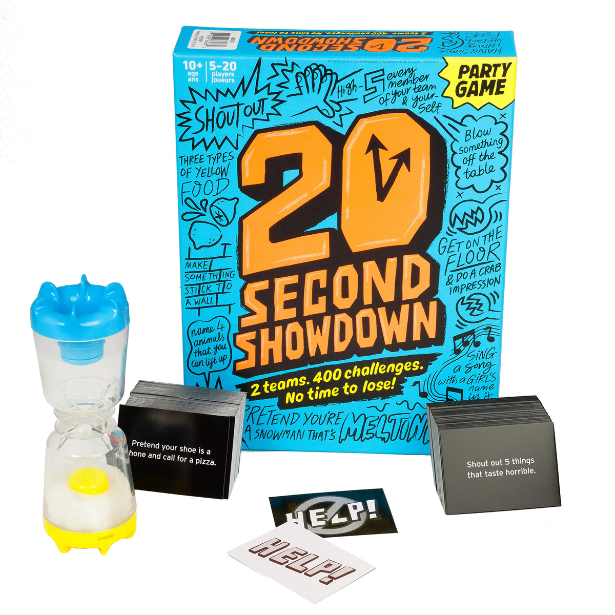 Big Potato Twenty Second Showdown: A Crazy Quick-Fire Family Game for Kids and Adults