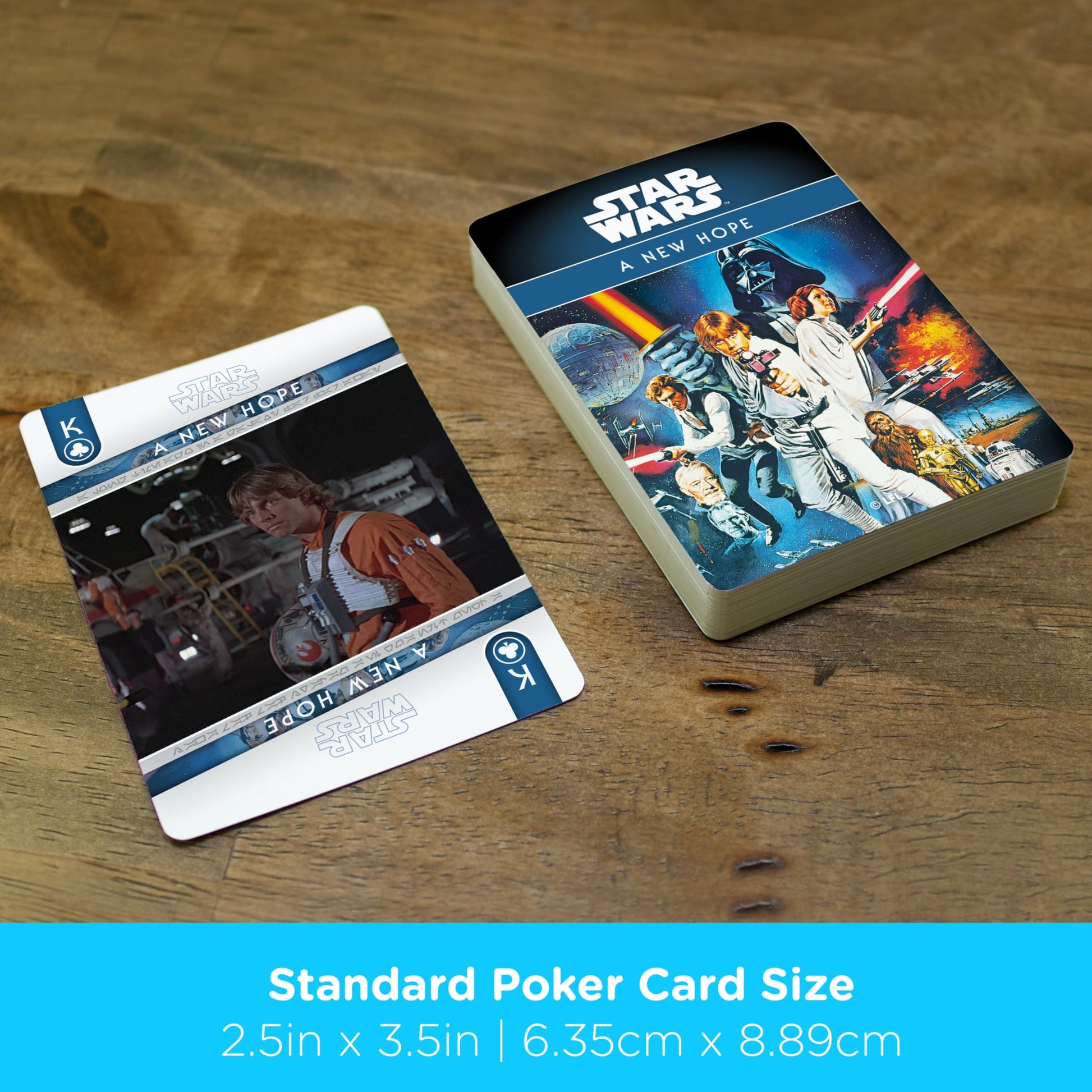 AQUARIUS Star Wars Playing Cards - Episode 4 - A New Hope Deck of Cards for Your Favorite Card Game