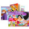 Disney Giant Floor Coloring Pad Set for Kids - Bundle Includes 3 Giant Floor Coloring Books (Featuring Frozen, Minnie Mouse and Disney Princesses)