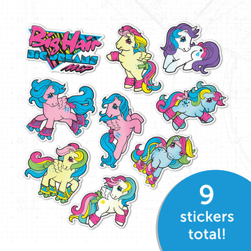 Desert Cactus My Little Pony Sticker - 9 Vinyl Decal Laptop Water Bottle Car Scrapbook Decorations Birthday Favor Party Supplies (2-16B)