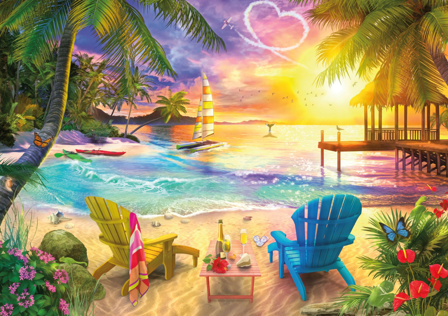 Ceaco - Great Seniors Kids Easy to Grip - 300 Large Piece Puzzle for Kids