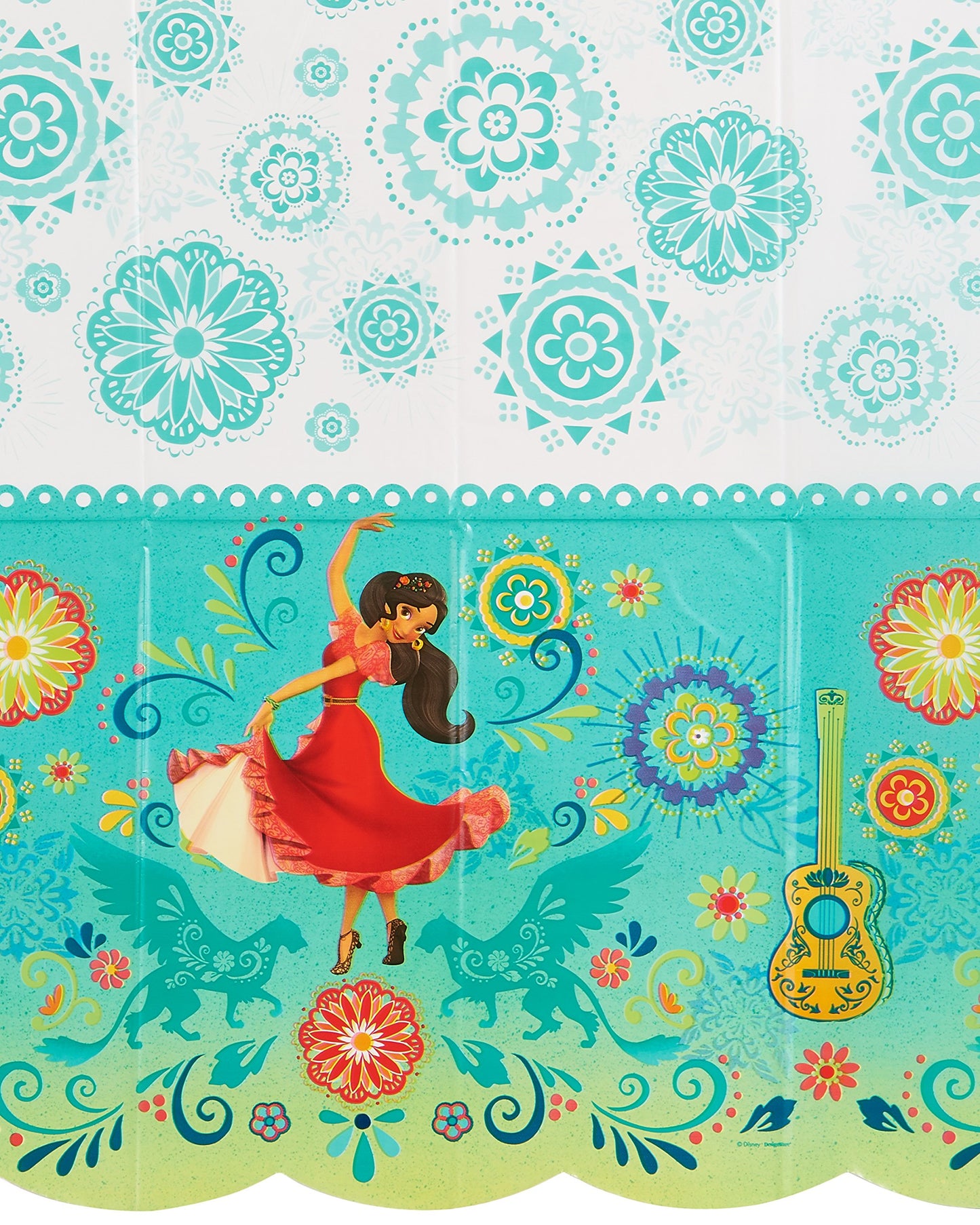 American Greetings Girls Elena of Avalor Party Supplies, Plastic Table Cover, 54" x 96"